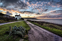 Croyde Bay at sunrise by Dave Wilkinson