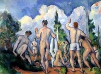 The Bathers by Paul Cezanne