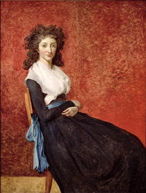 Portrait von Madame Charles-Louis Trudaine von Jacques Louis David