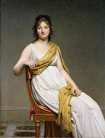 Portrait von Madame Raymond de Verninac von Jacques Louis David