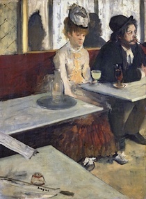 Der Absinth von Edgar Degas