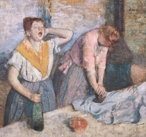 Die Waschfrauen von Edgar Degas