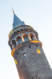 Galata Tower by Evren Kalinbacak