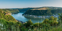 Abend am 3-Burgen-Blick (7neu) von Erhard Hess