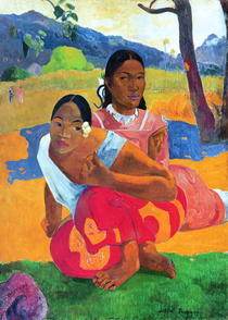Wann heiratest Du? Nafea Faa Ipoipo von Paul Gauguin