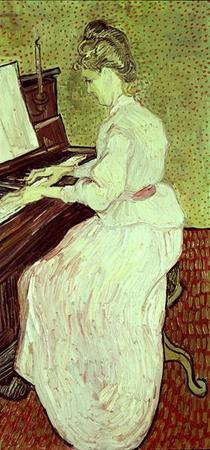 Marguerite Gachet at the Piano by Vincent Van Gogh