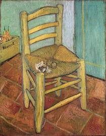 Vincent`s Chair by Vincent Van Gogh
