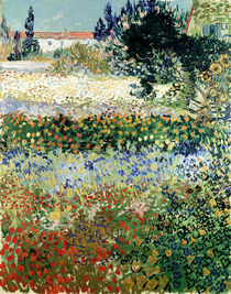 Garten in Bloom, Arles von Vincent Van Gogh