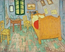 Van Gogh's Schlafzimmer in Arles von Vincent Van Gogh