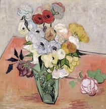 Rosen und Anemonen von Vincent Van Gogh