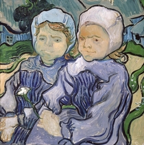 Zwei kleine Mädchen von Vincent Van Gogh