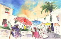 Market in Teguise 01 von Miki de Goodaboom