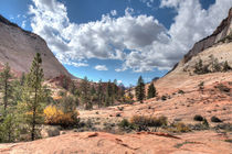 A Sandstone Valley by John Bailey