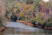 Hiwassee River In Autumn von John Bailey