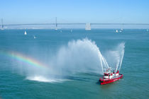 Fireboat Salute von John Bailey