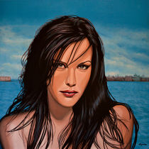  Liv Tyler painting von Paul Meijering