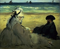 Am Strand von Edouard Manet