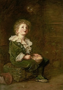 Seifenblasen von Sir John Everett Millais