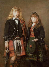 Zwei Kinder von Sir John Everett Millais