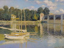 The Bridge at Argenteuil by Claude Monet