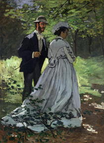 Die Spaziergänger von Claude Monet