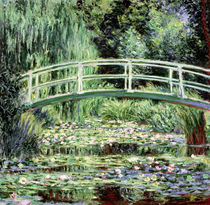 Weiße Seerosen von Claude Monet