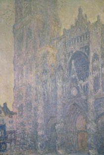 Die Kathedrale von Rouen von Claude Monet