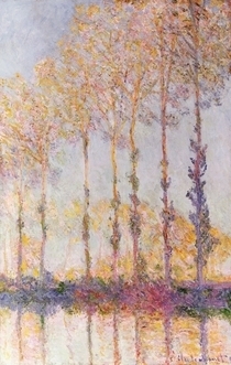 Poplars on the Banks of the Epte by Claude Monet