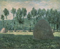 Heuhaufen bei Giverny von Claude Monet