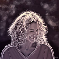 Heike Henkel painting by Paul Meijering