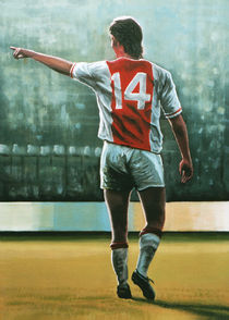 Johan Cruijff No.14 by Paul Meijering