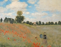 Wilde Pappeln bei Argenteuil von Claude Monet
