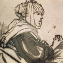 Portrait der Saskia von Rembrandt Harmenszoon van Rijn