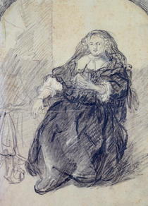 Sitzende Saskia mit Brief von Rembrandt Harmenszoon van Rijn