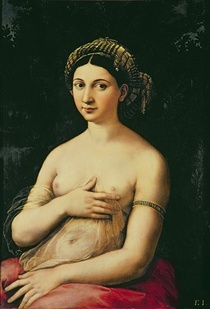 La Fornarina von Raffaello Sanzio of Urbino