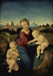 Madonna Esterhazy von Raffaello Sanzio of Urbino