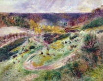Landscape at Wargemont by Pierre-Auguste Renoir