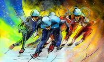 Ice Speed Skating 01 von Miki de Goodaboom