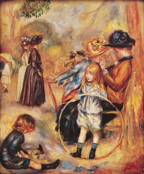 In the Luxembourg Gardens by Pierre-Auguste Renoir