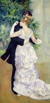Dance in the City by Pierre-Auguste Renoir