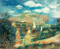 The banks of the Seine at Argenteuil by Pierre-Auguste Renoir