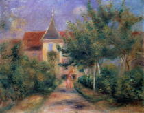 Renoirs Haus in Essoyes von Pierre-Auguste Renoir