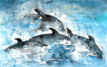 Dolphins in gran Canaria von Miki de Goodaboom