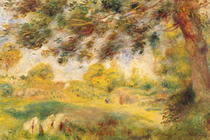 Spring Landscape by Pierre-Auguste Renoir