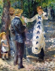 Die Schaukel von Pierre-Auguste Renoir