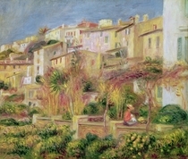 Terasse in Cagnes von Pierre-Auguste Renoir