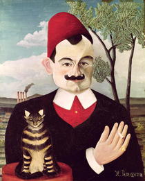 Portrait of Pierre Loti by Henri J.F. Rousseau