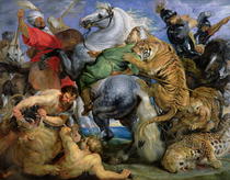 The Tiger Hunt by Peter Paul Rubens