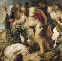 Der trunkene Silen von Peter Paul Rubens