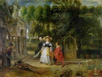 Rubens und Helene Fourment im Garten von Peter Paul Rubens